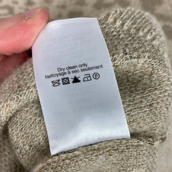 NEW Veronica Beard Alpaca Wool Leopard Print Sweater Pullover Size XS Merino - Picture 8 of 13